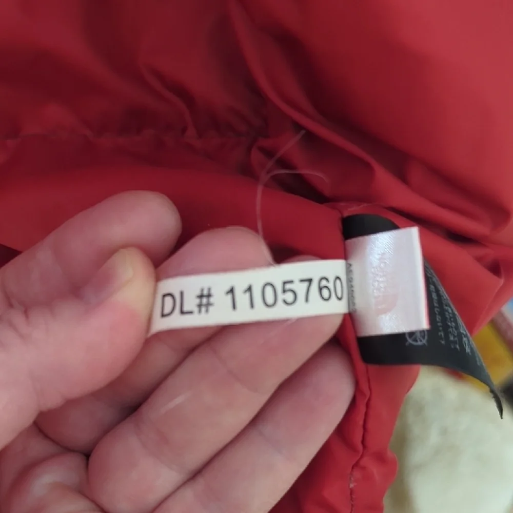The North Face Men's Black and Red Vest